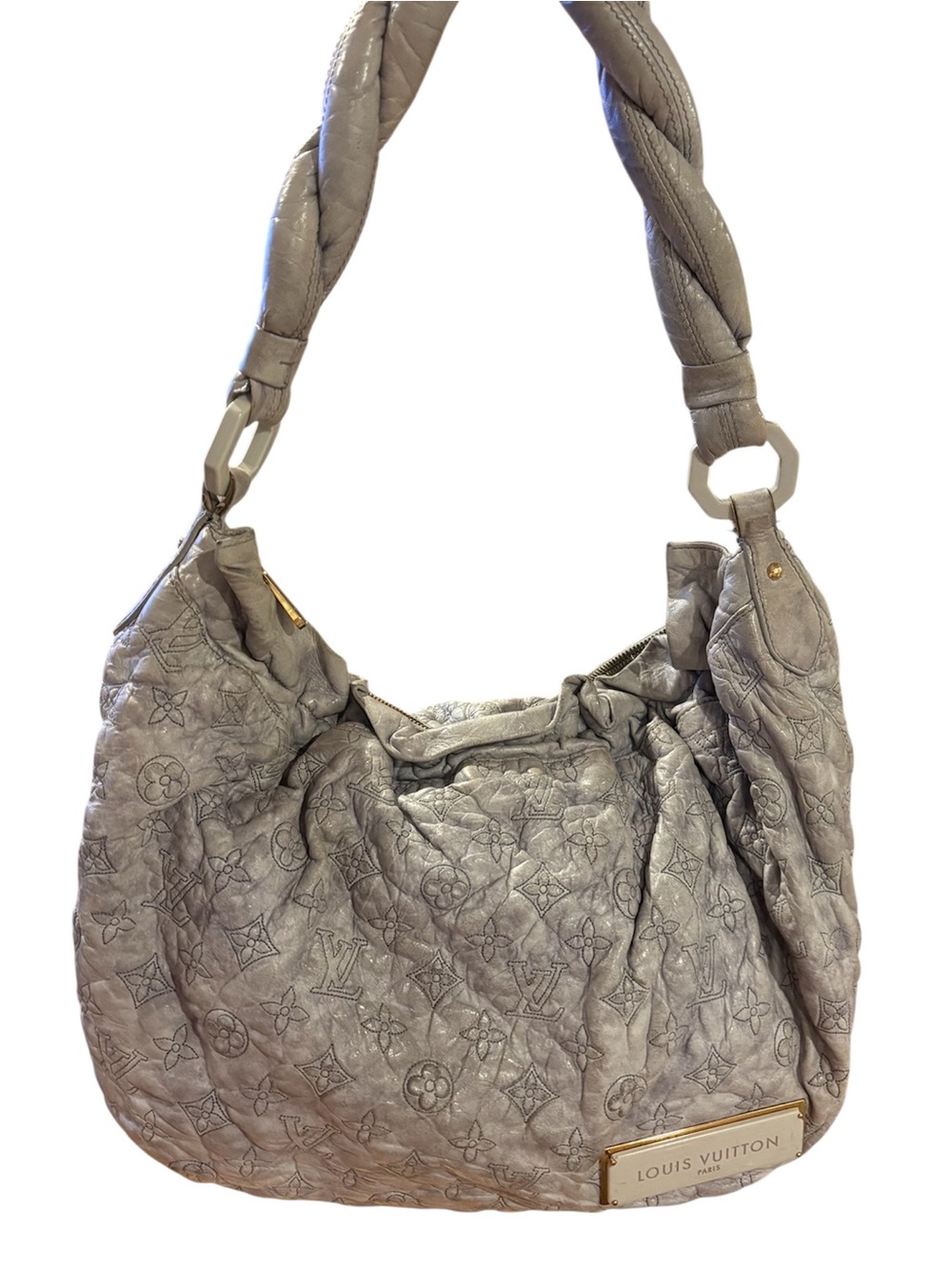 Louis Vuitton Runway Limited Edition Monogram Olympe Nimbus GM Gris Perle